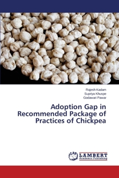 Paperback Adoption Gap in Recommended Package of Practices of Chickpea Book