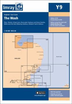 Paperback Imray Chart Y9: The Wash (Y Charts) Book