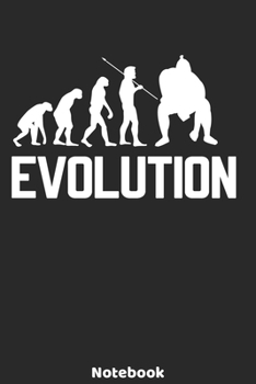 Evolution Notebook: Sumo Evolution Design - 120 ruled Pages 6'x9'. Journal for Player, Referees and Coaches. Writing Book for your training, your ... Fans and Lovers for Christmas or Birthdays.