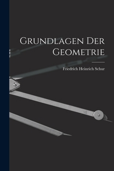 Paperback Grundlagen der Geometrie [German] Book