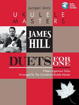 Paperback Jumpin' Jim's Ukulele Masters: James Hill: Duets for One Book