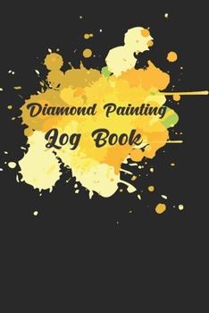 Paperback diamond painting log book: [Deluxe Edition with Space for Photos] Crystal Butterfly Design Book