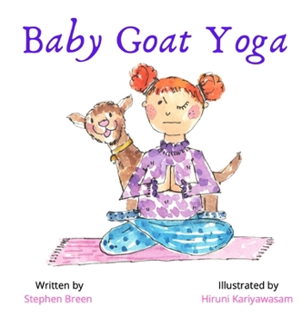 Hardcover Baby Goat Yoga Book