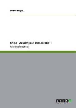 Paperback China - Aussicht auf Demokratie? [German] Book