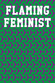Flaming Feminist: Blank Recipe Notebook 6x9 120 Pages