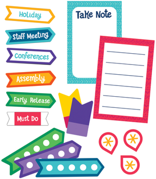 Paperback One World Planner Accents Sticker Pack Book