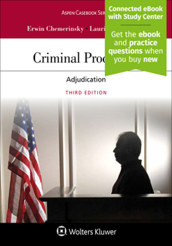 Paperback Criminal Procedure: Adjudication [Connected eBook with Study Center] Book