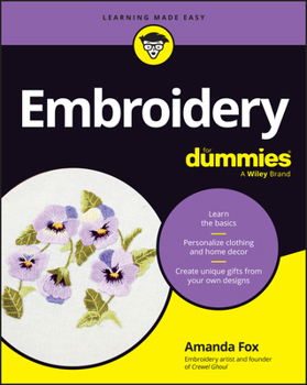Paperback Embroidery for Dummies Book