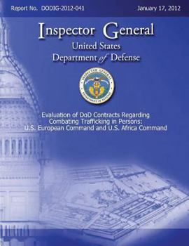 Evaluation of DOD Contracts Regarding Combating Trafficking in Persons: U. S. European Command and U. S. Africa Command