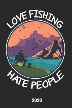 Schedule Planner 2020: Schedule Book 2020 with funny Fishing Cover | Weekly Planner 2020 | 6" x 9" | Flexible Cover |  Do to list | Goal list | Notes ... School | Giftidea for Birthday or Christmas