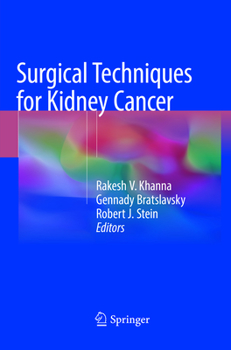 Paperback Surgical Techniques for Kidney Cancer Book