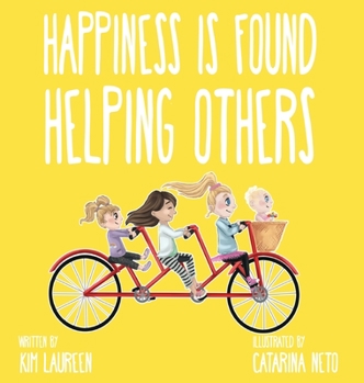 Hardcover Happiness Is Found Helping Others Book