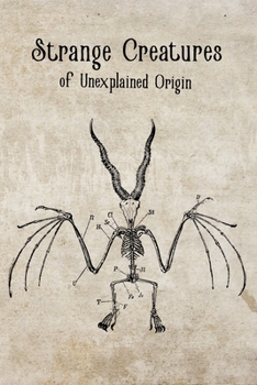 Paperback Strange Creatures of Unexplained Origin: RPG Notebook Book