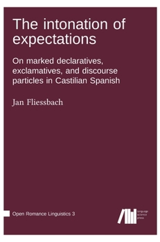 Hardcover The intonation of expectations Book