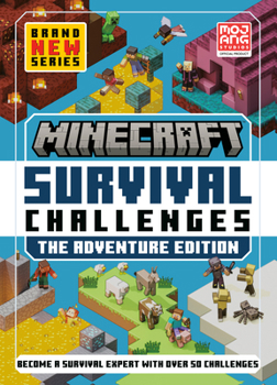 Hardcover Minecraft: Survival Challenges: The Adventure Edition Book