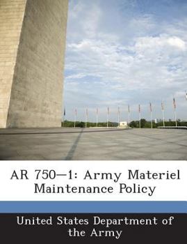 Paperback AR 750-1: Army Materiel Maintenance Policy Book