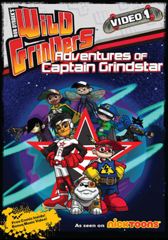 DVD Wild Grinders: Adventures with Captain Grindstar Book