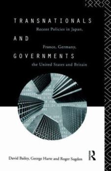Hardcover Transnationals and Governments: Recent policies in Japan, France, Germany, the United States and Britain Book