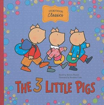 Hardcover The 3 Little Pigs Book