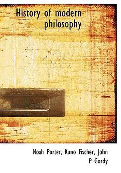 Hardcover History of Modern Philosophy Book
