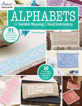 Paperback Alphabets for Swedish Weaving & Huck Embroidery Book