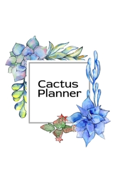 Paperback Cactus Planner Book