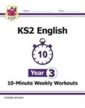 Paperback New KS2 English 10-Minute Weekly Workouts - Year 3 Book