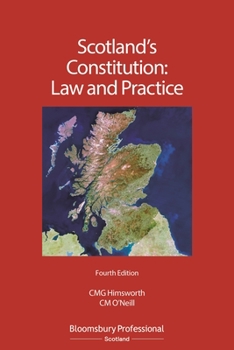 Paperback Scotland's Constitution: Law and Practice Book