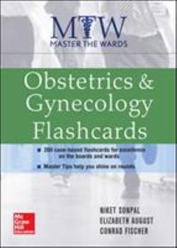 Paperback Master the Wards: Obstetrics and Gynecology Flashcards Book
