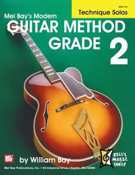 Paperback Modern Guitar Method Grade 2: Technique Solos Book