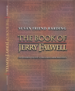 Paperback The Book of Jerry Falwell: Fundamentalist Language and Politics Book