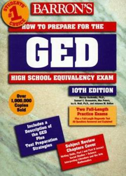 Paperback How to Prepare for the GED High School Equivalency Exam Book