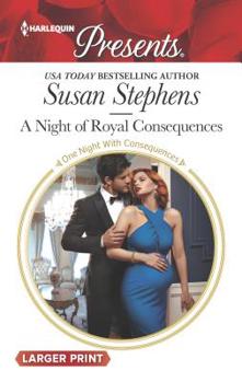 Mass Market Paperback A Night of Royal Consequences [Large Print] Book