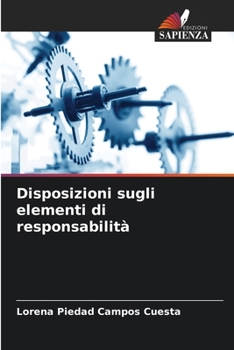 Paperback Disposizioni sugli elementi di responsabilità [Italian] Book