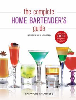 Spiral-bound The Complete Home Bartender's Guide Book