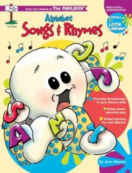 Paperback Literacy for Little Learners: Alphabet Songs and Rhymes Book