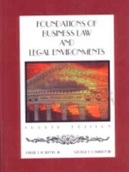 Hardcover Foundations of Business Law and Regulation Book