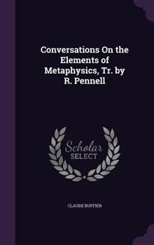 Hardcover Conversations On the Elements of Metaphysics, Tr. by R. Pennell Book