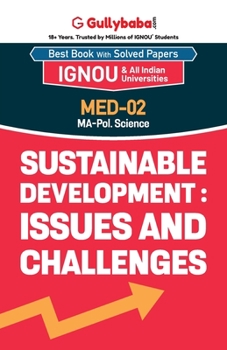 Paperback MED-02 Sustainable Development: Issues and Challenges Book