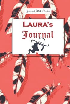 Paperback Laura Journal: 6x9 inch Lined journal or diary or notebook to write ideas, study and make plans. Book