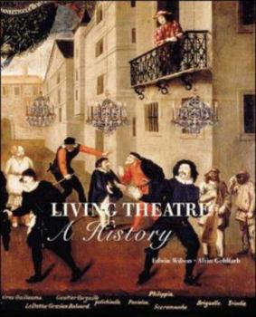 Hardcover Living Theatre: A History Book