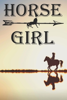 Horse Girl: Horse Notebook College Ruled Lined