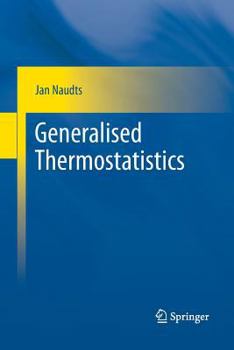 Paperback Generalised Thermostatistics Book