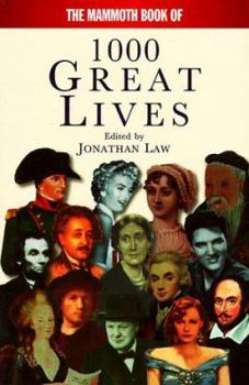 Paperback The Mammoth Book of Great Lives Book