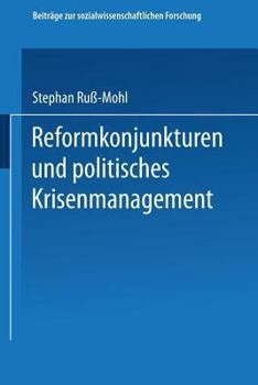 Paperback Reformkonjunkturen Und Politisches Krisenmanagement [German] Book
