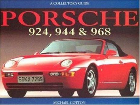 Paperback Porsche 924, 944 and 968 Book