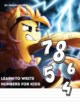 Paperback Learn To Write Numbers For Kids Book
