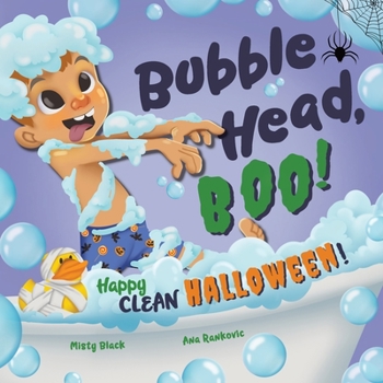 Paperback Bubble Head, Boo!: Happy Clean Halloween! Book