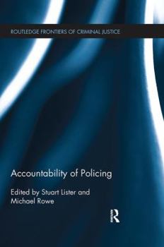 Paperback Accountability of Policing Book