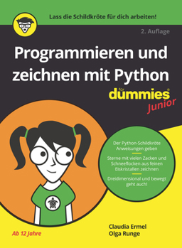 Paperback Programmieren und zeichnen mit Python für Dummies Junior [German] Book